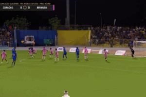 世预赛处子球!华裔球员陈达毅代表库拉索梅开二度