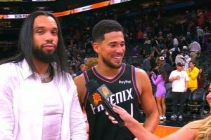  更不像好人了！狄龙赛后秀出直发造型